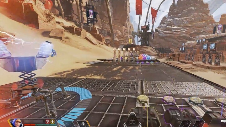 [APEX] Do you know the three Easter egg modes of the shooting range? Low Gravity, AI Robot, Third Pe