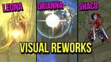 Orianna, Leona, Shaco Visual Reworks | League of Legends
