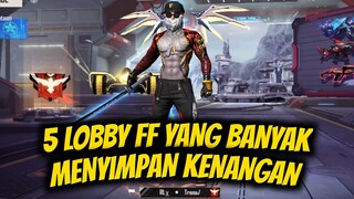 5 LOBBY FF YANG BANYAK MENYIMPAN KENANGAN :(