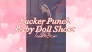 Sucker Punch(BabyDoll) Shoot + Cosplay Vlog // @leaacosplayerr