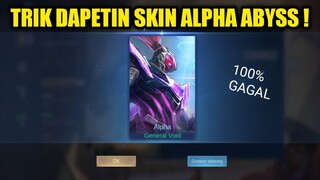 BIKIN MOONTON RUGI, TRIK DAPETIN SKIN ALPHA ABYSS !! TRIK BAPAKMU ! KLIKBET COK