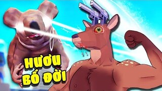 HƯƠU BỐ ĐỜI VS GẤU KOALA KHỔNG LỒ !!! | DEEEER Simulator ✔
