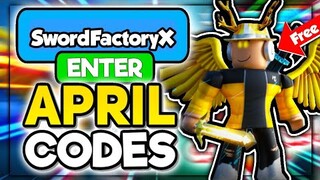 NEW "SWORD FACTORY X UPDATE CODES in ROBLOX SWORD FACTORY X