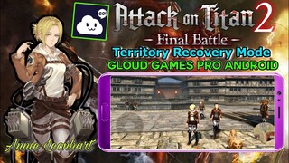 Main Game Attack On Titan 2 Di Android | Annie Leonhart Mode Territory Recovery Mode