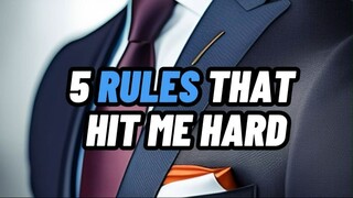 5 RULES THAT HIT ME HARD 💥🧠