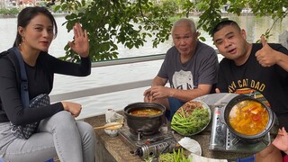 Lẩu Bò Măng Cay Cùng Người Đẹp