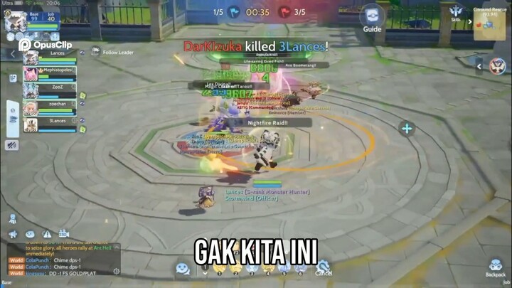 Kill Streak Auto GG! Menang Tipis Lawan Tim Musuh!