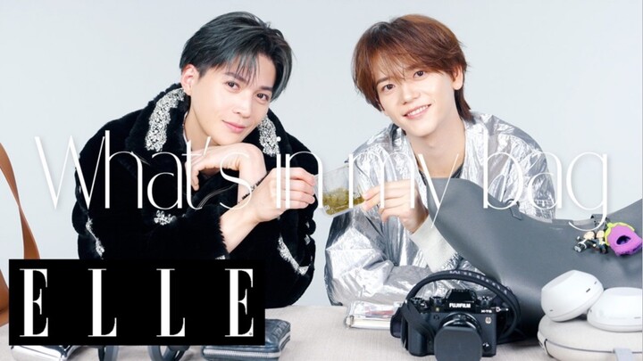 [Vietsub] "What's in my bag?" của Yagi Yusei và Nakajima Sota | Elle Japan (part 2)