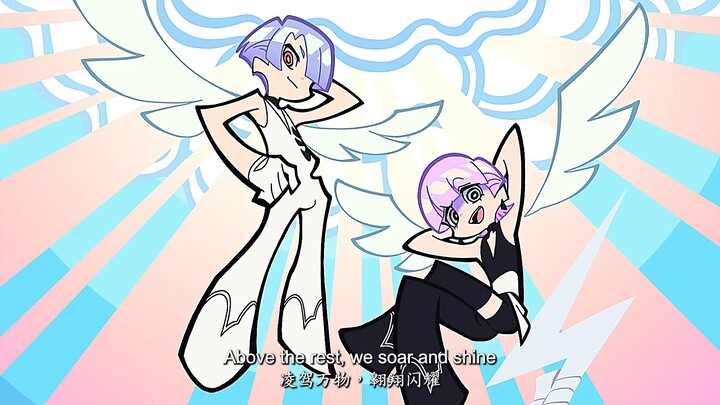 【Angel Stocking with Garterbelt】Bài hát biến hình "Divine" của Angel Brothers phiên bản đầy đủ có ph
