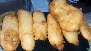 Cách Pha Bột Và Làm Bánh Chuối Chiên Ăn Giòn Rụm| TKQ & Family T464