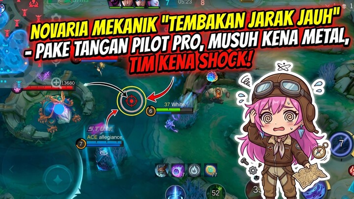 DIBIKIN MABUK TEMBAKAN NOVARIA 👻