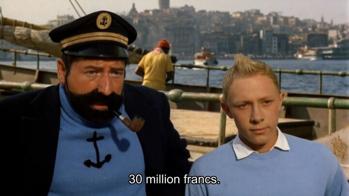 Tintin And The Mystery Of The Golden Fleece (Sub inggris)