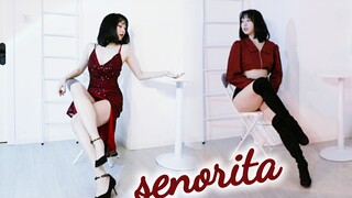 [Milk Cake] senorita/rok merah menyala/sepatu bot selutut/menyesal jika tidak menonton/cover dance L