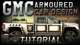 GMC ARMOURED CAR DESIGN TUTORIAL | Car Parking Multiplayer | New Update | zeti
