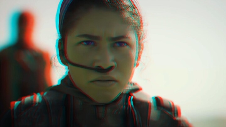 3D Anaglyph Dune Part Two  Trailer  4K 80% MORE  DEPTH
