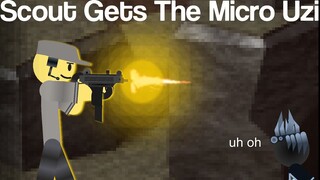 IF Scout Finally Gets His Micro Uzi (TDS Meme)