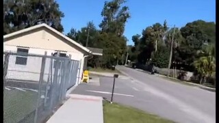 The skateboard guy provoked the dog in the yard, but this move backfired... Who knew there'd be a se