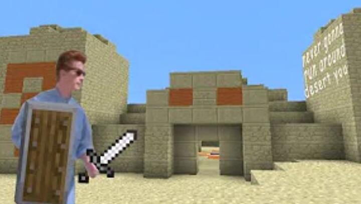 Rick Astley Wants to Play Minecraft