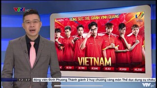 LIÊN QUÂN MOBILE LÀ BỘ MÔN MŨI NHỌN CỦA ESPORTS VIỆT NAM | VTV ĐƯA TIN