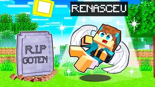 GOTEN MORREU e RENASCEU no MINECRAFT!