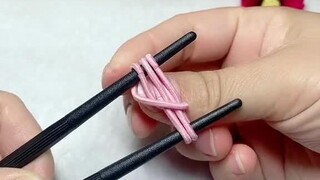 Hướng dẫn đan vòng tay bằng dây chun, cực kỳ đơn giản!
