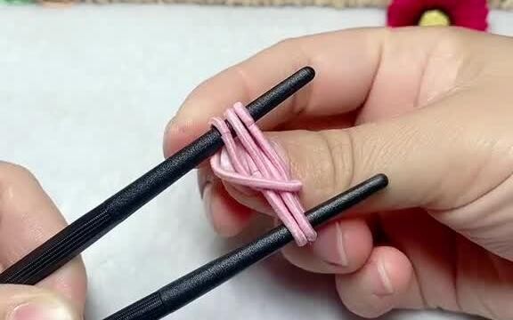 Rubber band bracelet weaving tutorial, very simple!