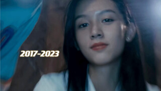 Changes in Zhou Ye’s screen appearance from 19 to 25 years old