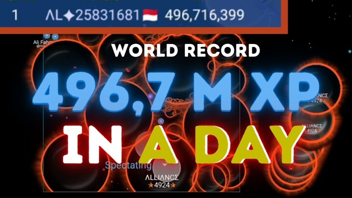 HAMPIR 500 JUTA XP SEHARI !!! | Nebulous.io