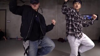 【استوديو رقص Justjerk】 مفاجأة كبيرة أمامك! رقص مشترك مميز ورائع لـ U-Jin و baekdo Ultrasound