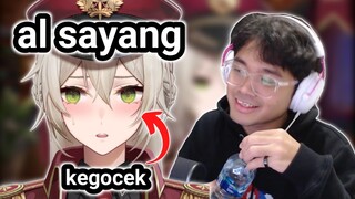 komandan gak sadar bilang al sayang, kegocek