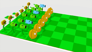 Plants vs Zombies | 3d | incomplete