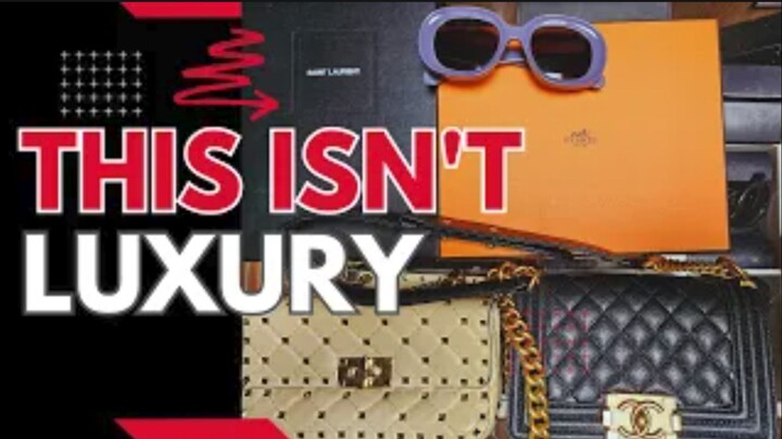 Luxury Fashion Is For Broke People [mZrGuMheBVc]