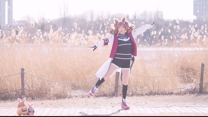 [Weixi] cos Angelina dances in autumn! Do you want to try the feeling of floating in the air~