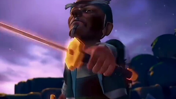 "The villain Turtle Grandpa was beaten up by everyone"