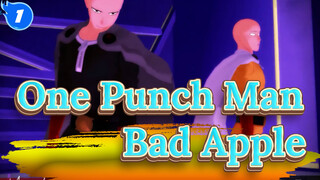 [One Punch Man/MMD] Bad Apple!!  (Saitama x2)_1