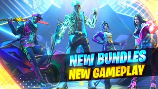 Buying New Bundles & New Gun Gameplay Badge99 - Garena Free Fire