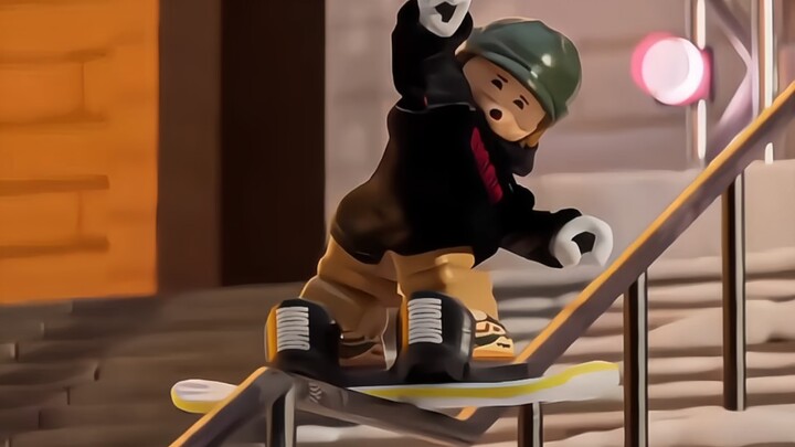 “แอนิเมชันเลโก้จำลองกีฬาเอ็กซ์ตรีม”