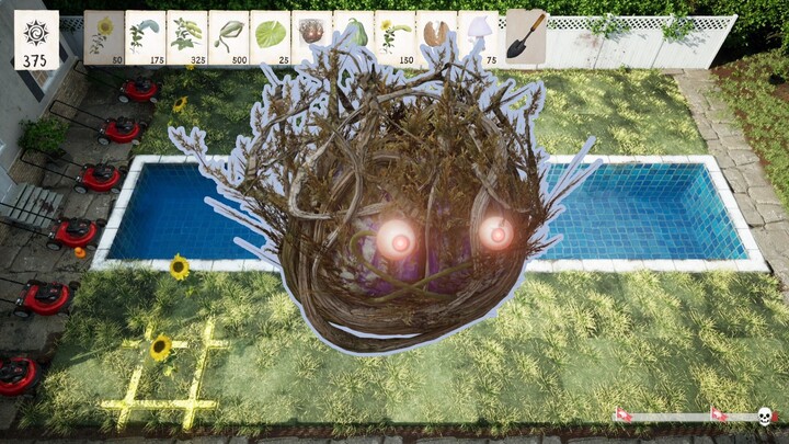 Tumbuhan air yang melilit punya otak? Aku bikin versi realistis Plants vs. Zombies!