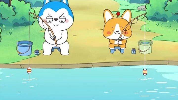 He tried every possible means to win the fishing competition, but in the end he caught a giant golde