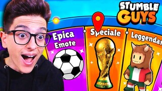 HO SBLOCCATO TUTTE LE SKIN PIÙ RARE DELLA COPPA DEL MONDO SU STUMBLE GUYS!!