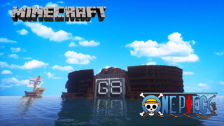 ป้อมปราการกองทัพเรือ G8!! | Minecraft One Piece New World #37