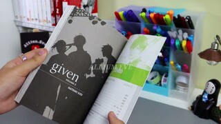 GIVEN MANGA VOLUME 2 UNBOXING