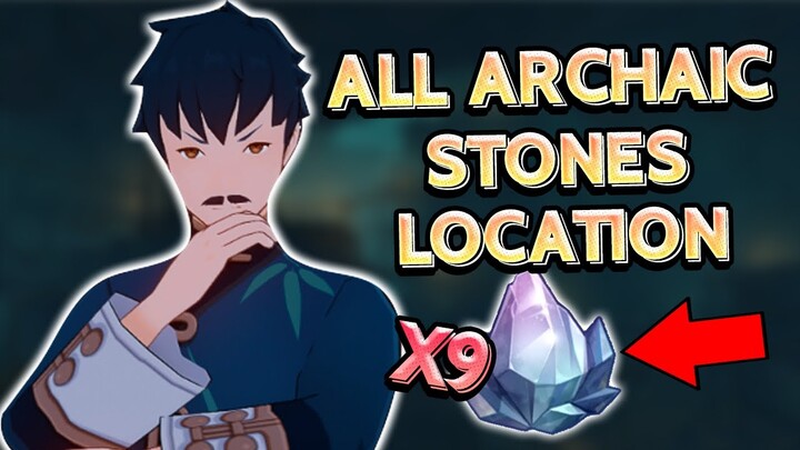 Say He Who Seeks Stone | All Archaic Stones Location| - Genshin Chasm