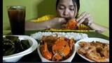 FILIPINO FOOD/BUTTERED GARLIC SHRIMP,CRABS IN WHITE WINE AND MUSSELS