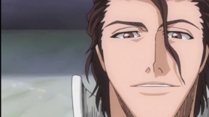 Aizen Sosuke's charming smile