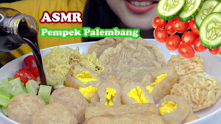 ASMR PEMPEK PALEMBANG RASANYA NENDANG BANGET| ASMR INDONESIA