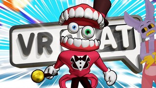 STEP INTO THE AMAZING DIGITAL CIRCUS WITH CAINE IN VRCHAT! (Funny Moments)