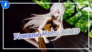 [Yowane Haku MMD] Yowane Has Good Body Shape!!! It's So Beautiful❤!! Clear Rendering_1