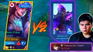 I MET TOP 1 PHILIPPINES GUSION IN RANKED GAME!😱 (PRO PLAYER!) | WHO WILL WIN?! | MLBB