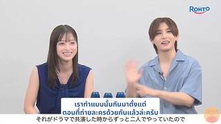 [ซับไทย] คันนะจัง x ยามะจัง ในเบื้องหลังโฆษณาคู่ครั้งแรก